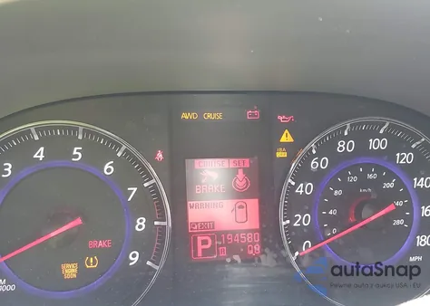 2009 Infiniti Fx35 из США, поврежденный, VIN JNRAS18W19M151836